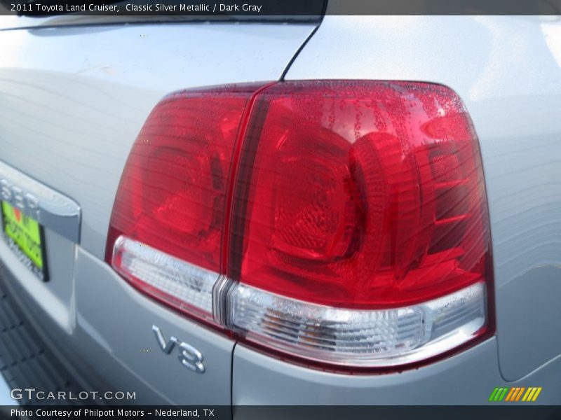 Classic Silver Metallic / Dark Gray 2011 Toyota Land Cruiser