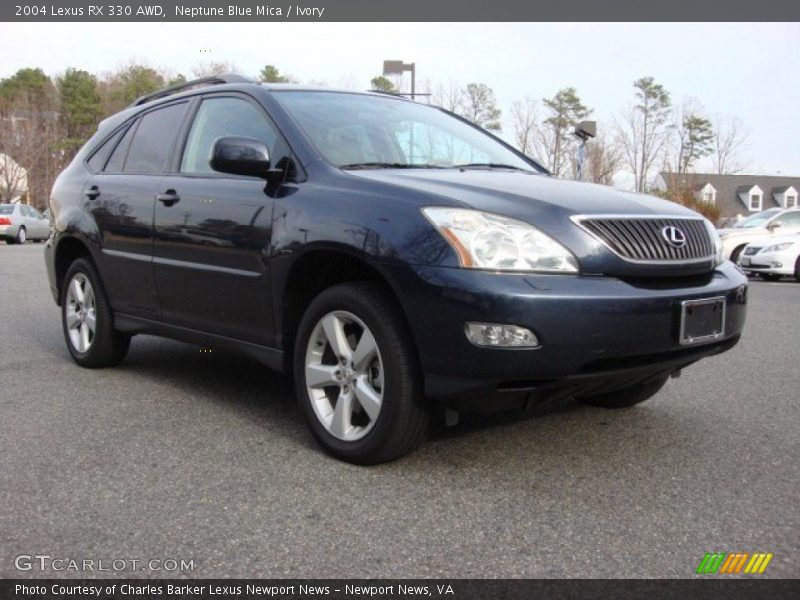 Neptune Blue Mica / Ivory 2004 Lexus RX 330 AWD