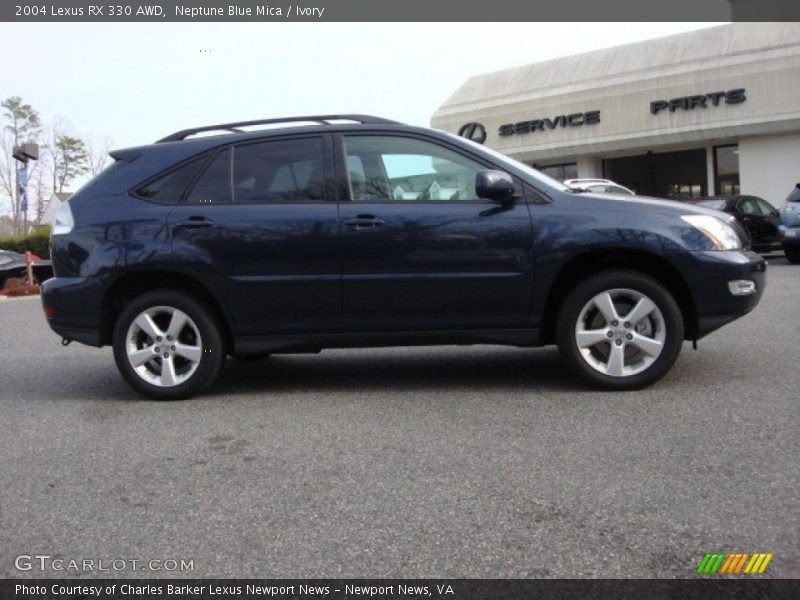 Neptune Blue Mica / Ivory 2004 Lexus RX 330 AWD