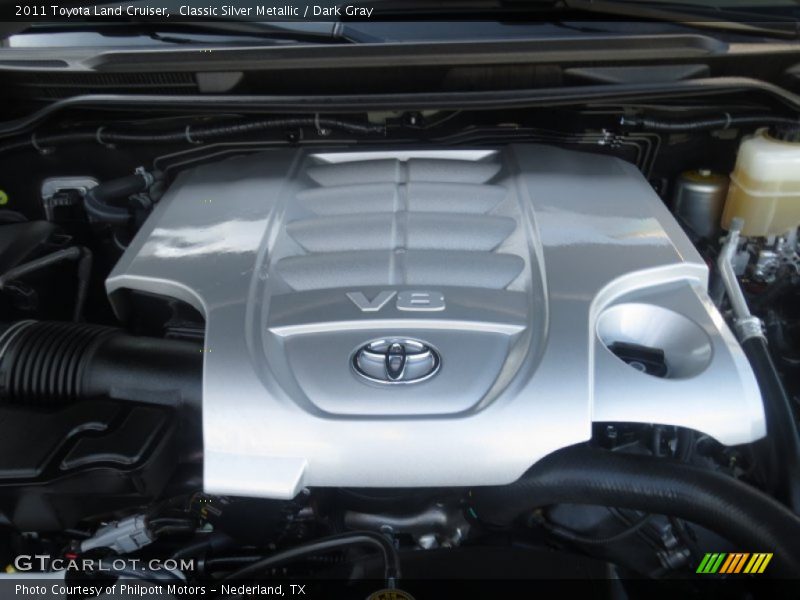 Classic Silver Metallic / Dark Gray 2011 Toyota Land Cruiser