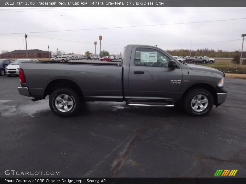 Mineral Gray Metallic / Black/Diesel Gray 2013 Ram 1500 Tradesman Regular Cab 4x4