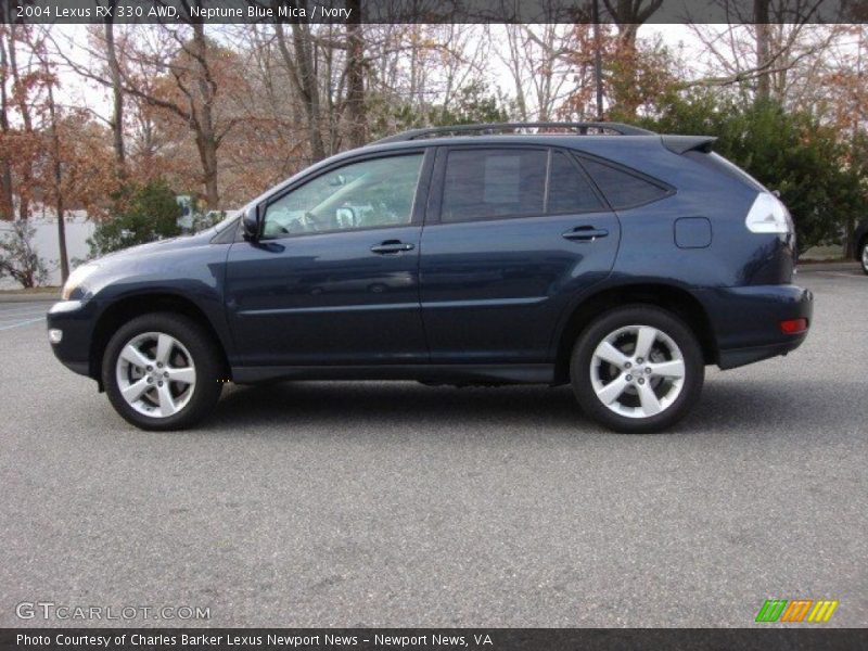 Neptune Blue Mica / Ivory 2004 Lexus RX 330 AWD