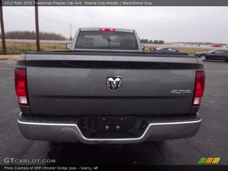 Mineral Gray Metallic / Black/Diesel Gray 2013 Ram 1500 Tradesman Regular Cab 4x4