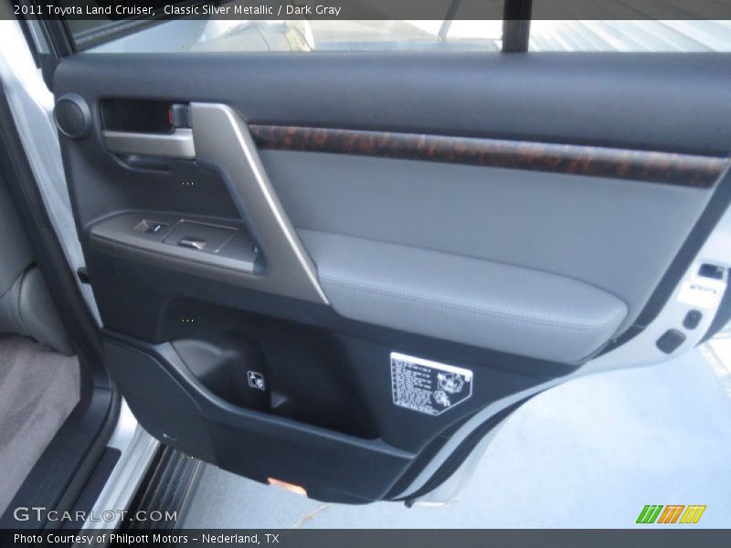 Classic Silver Metallic / Dark Gray 2011 Toyota Land Cruiser