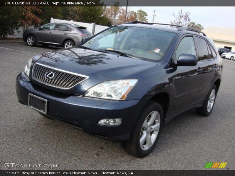 Neptune Blue Mica / Ivory 2004 Lexus RX 330 AWD