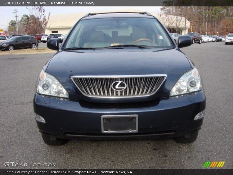 Neptune Blue Mica / Ivory 2004 Lexus RX 330 AWD
