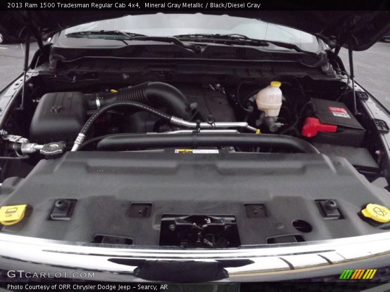 Mineral Gray Metallic / Black/Diesel Gray 2013 Ram 1500 Tradesman Regular Cab 4x4
