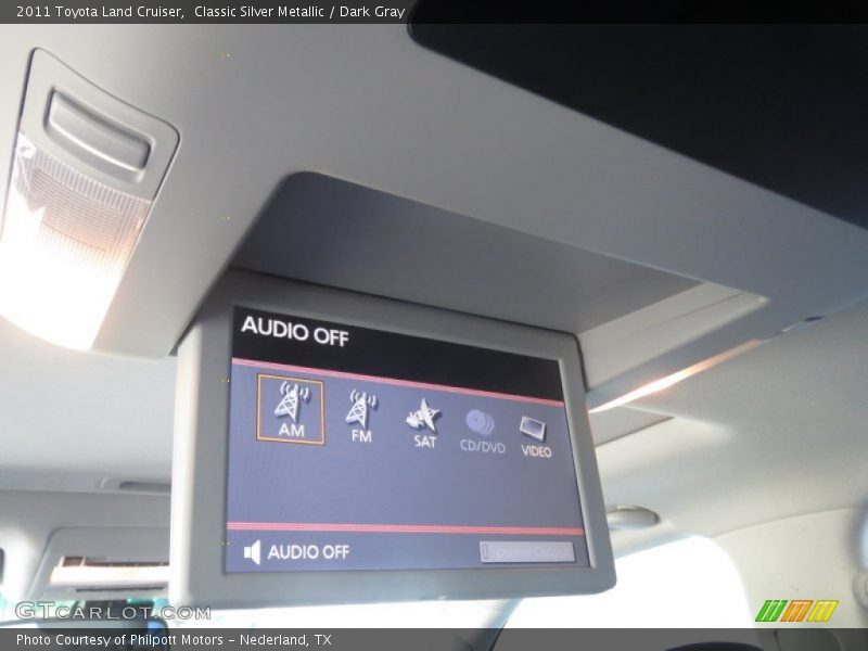 Classic Silver Metallic / Dark Gray 2011 Toyota Land Cruiser