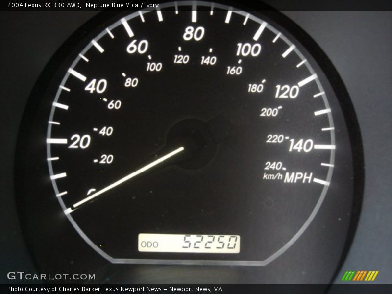 Neptune Blue Mica / Ivory 2004 Lexus RX 330 AWD