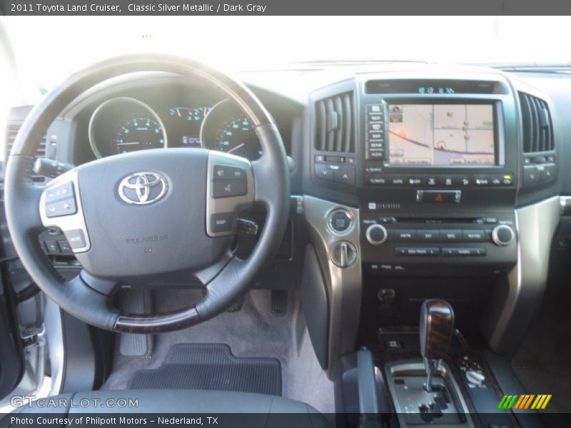 Classic Silver Metallic / Dark Gray 2011 Toyota Land Cruiser