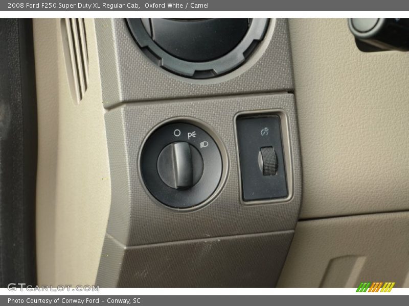 Controls of 2008 F250 Super Duty XL Regular Cab