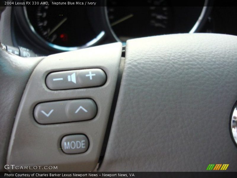 Neptune Blue Mica / Ivory 2004 Lexus RX 330 AWD