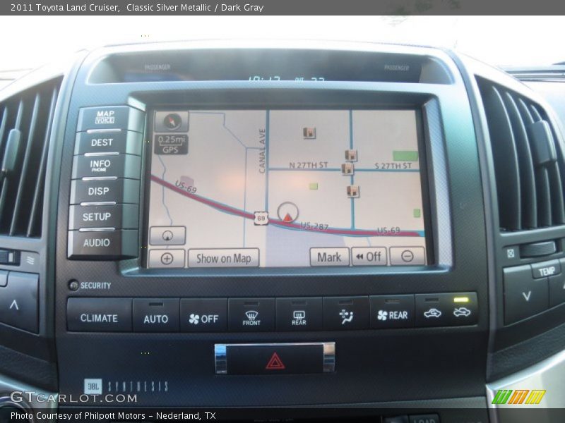 Classic Silver Metallic / Dark Gray 2011 Toyota Land Cruiser