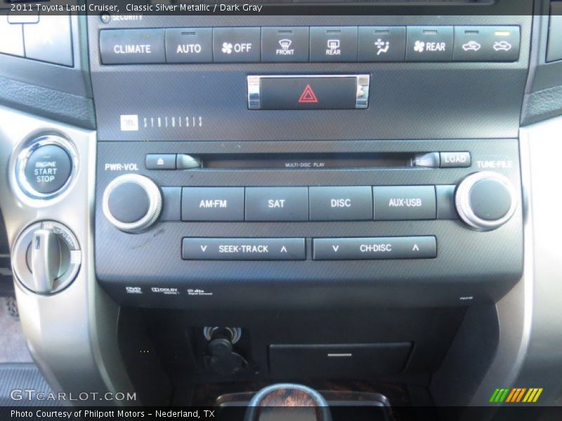 Classic Silver Metallic / Dark Gray 2011 Toyota Land Cruiser