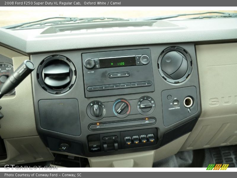 Controls of 2008 F250 Super Duty XL Regular Cab