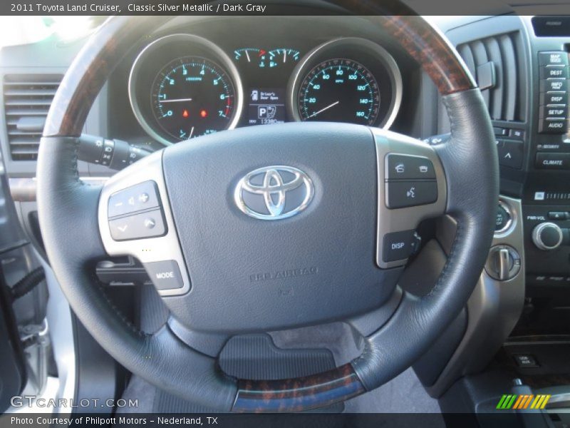 Classic Silver Metallic / Dark Gray 2011 Toyota Land Cruiser