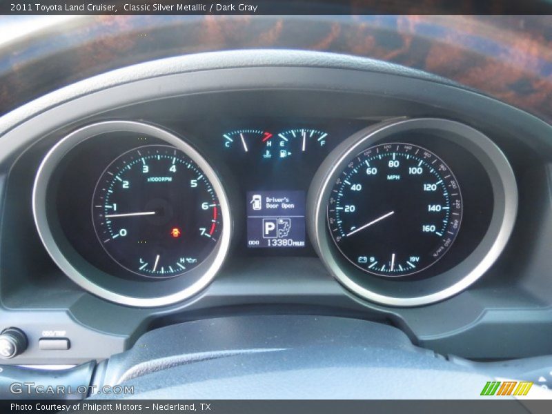 Classic Silver Metallic / Dark Gray 2011 Toyota Land Cruiser