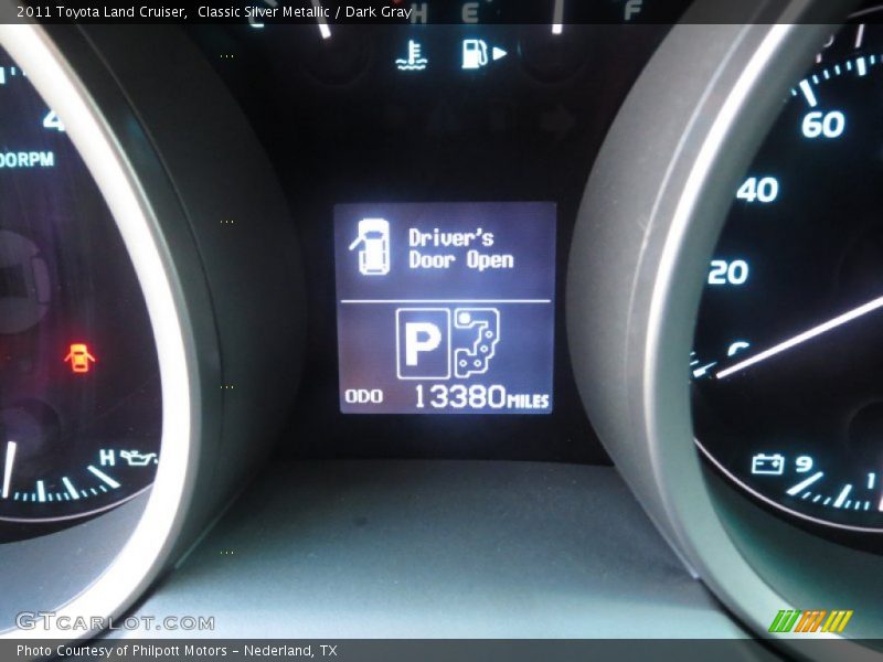Classic Silver Metallic / Dark Gray 2011 Toyota Land Cruiser