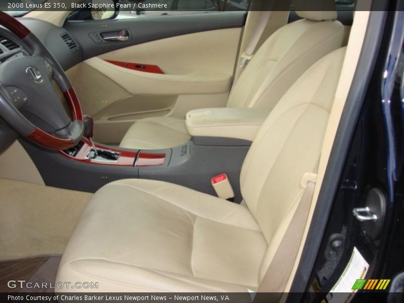 Black Sapphire Pearl / Cashmere 2008 Lexus ES 350