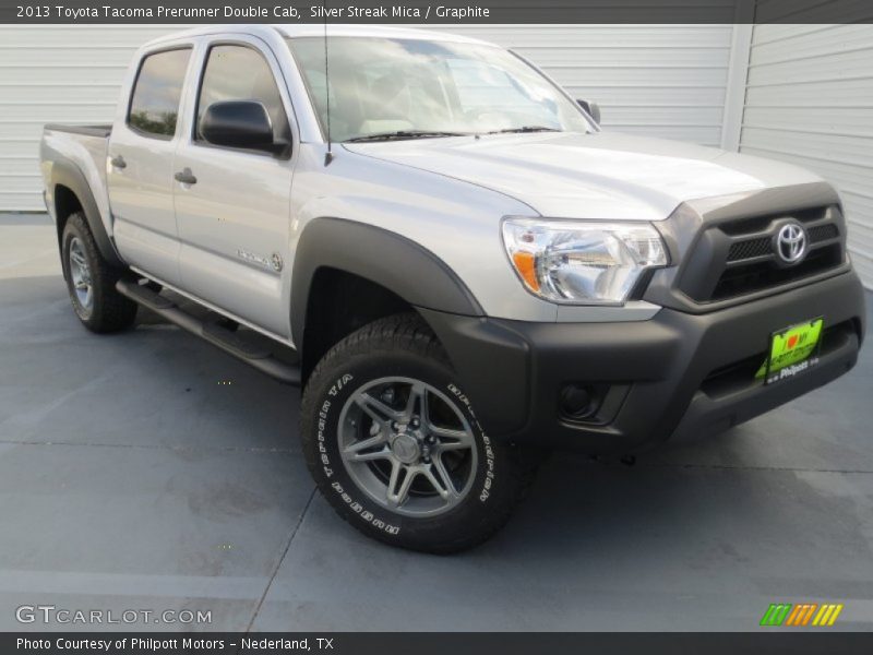 Silver Streak Mica / Graphite 2013 Toyota Tacoma Prerunner Double Cab