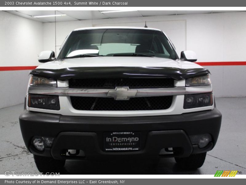 Summit White / Dark Charcoal 2003 Chevrolet Avalanche 1500 4x4