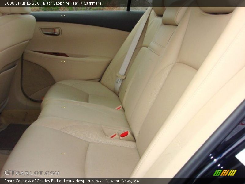 Black Sapphire Pearl / Cashmere 2008 Lexus ES 350