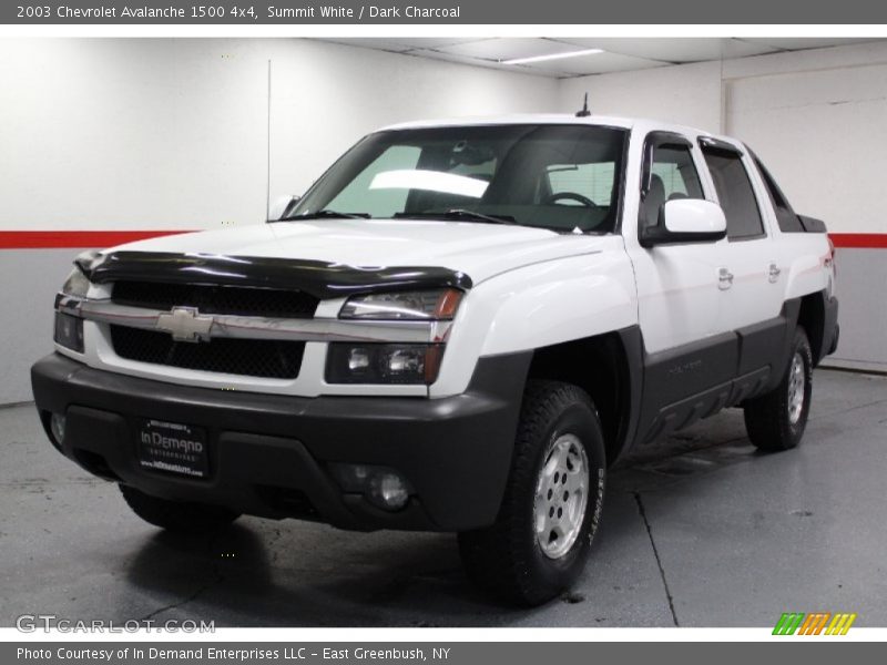 Summit White / Dark Charcoal 2003 Chevrolet Avalanche 1500 4x4