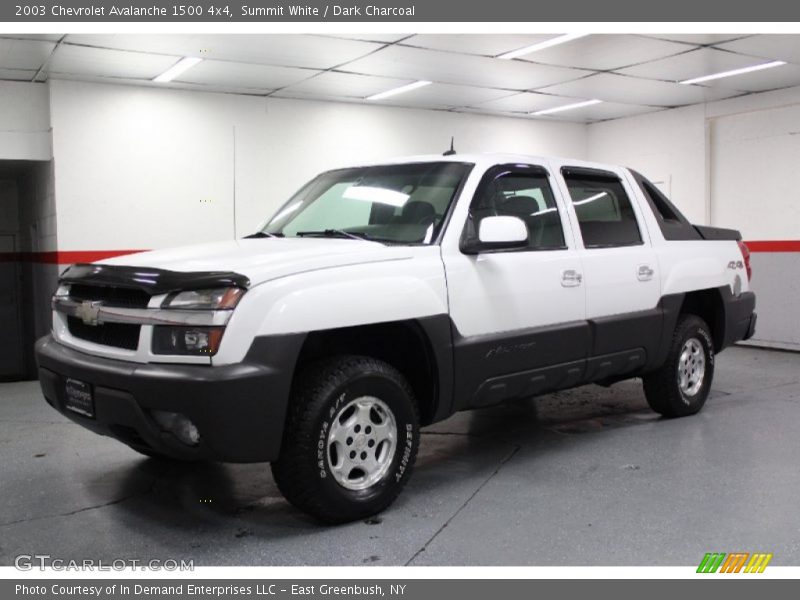 Summit White / Dark Charcoal 2003 Chevrolet Avalanche 1500 4x4