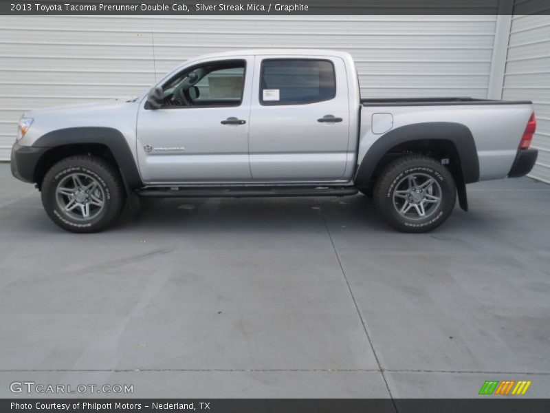 Silver Streak Mica / Graphite 2013 Toyota Tacoma Prerunner Double Cab
