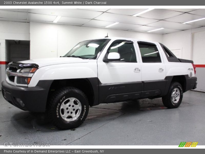 Summit White / Dark Charcoal 2003 Chevrolet Avalanche 1500 4x4