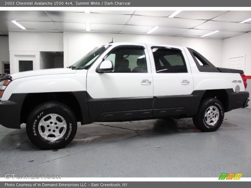 Summit White / Dark Charcoal 2003 Chevrolet Avalanche 1500 4x4