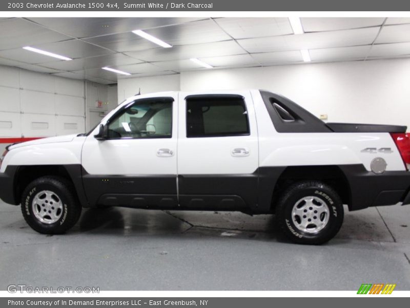 Summit White / Dark Charcoal 2003 Chevrolet Avalanche 1500 4x4