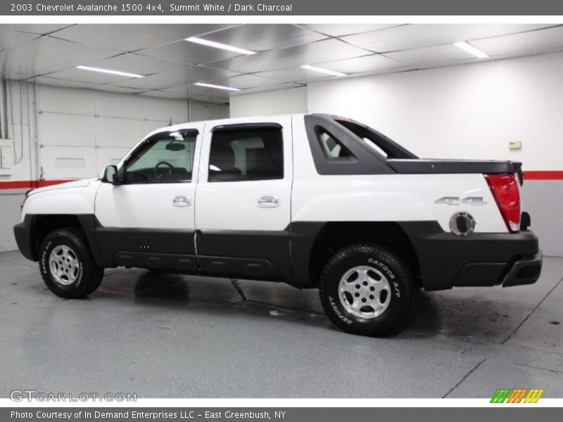 Summit White / Dark Charcoal 2003 Chevrolet Avalanche 1500 4x4