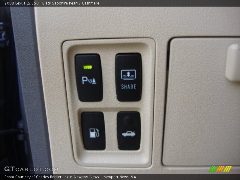 Black Sapphire Pearl / Cashmere 2008 Lexus ES 350