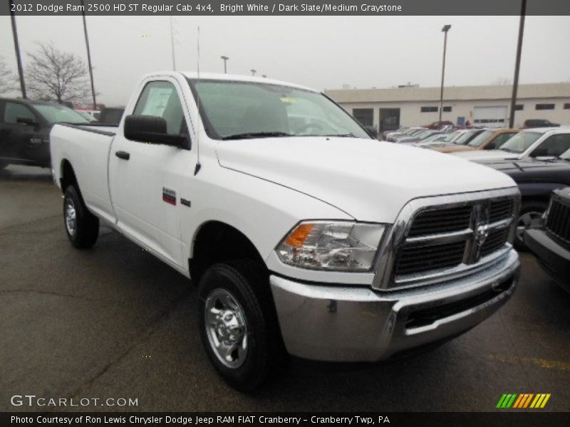Front 3/4 View of 2012 Ram 2500 HD ST Regular Cab 4x4