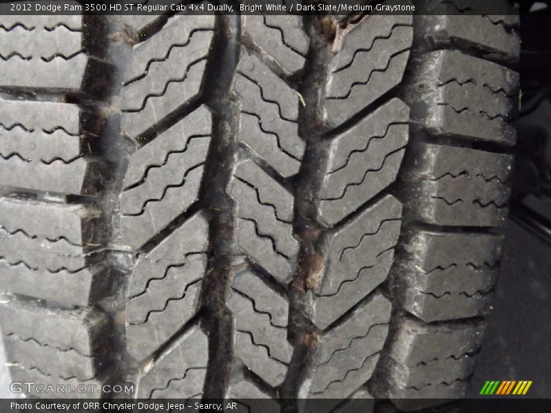 Bright White / Dark Slate/Medium Graystone 2012 Dodge Ram 3500 HD ST Regular Cab 4x4 Dually