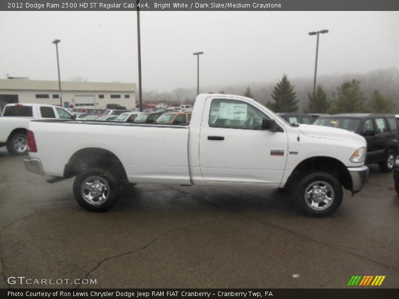Bright White / Dark Slate/Medium Graystone 2012 Dodge Ram 2500 HD ST Regular Cab 4x4