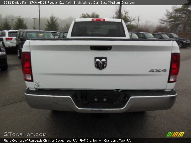 Bright White / Dark Slate/Medium Graystone 2012 Dodge Ram 2500 HD ST Regular Cab 4x4