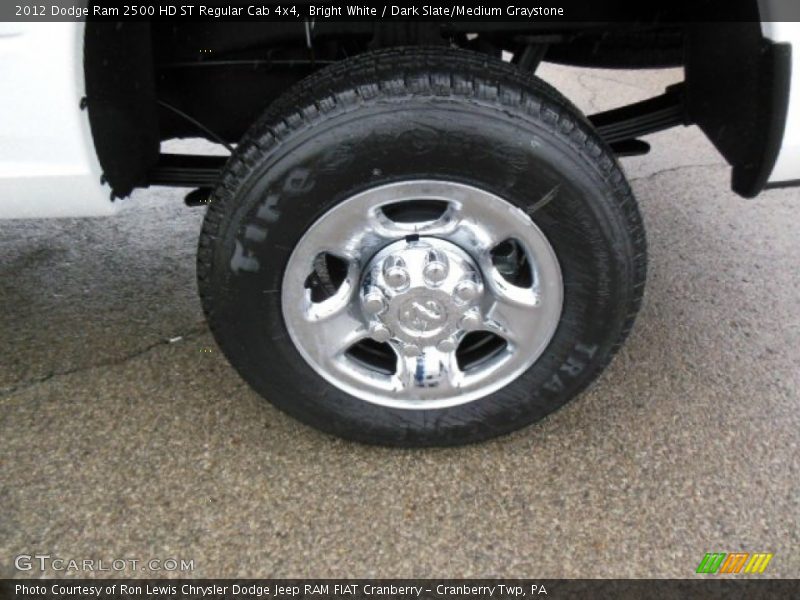 Bright White / Dark Slate/Medium Graystone 2012 Dodge Ram 2500 HD ST Regular Cab 4x4