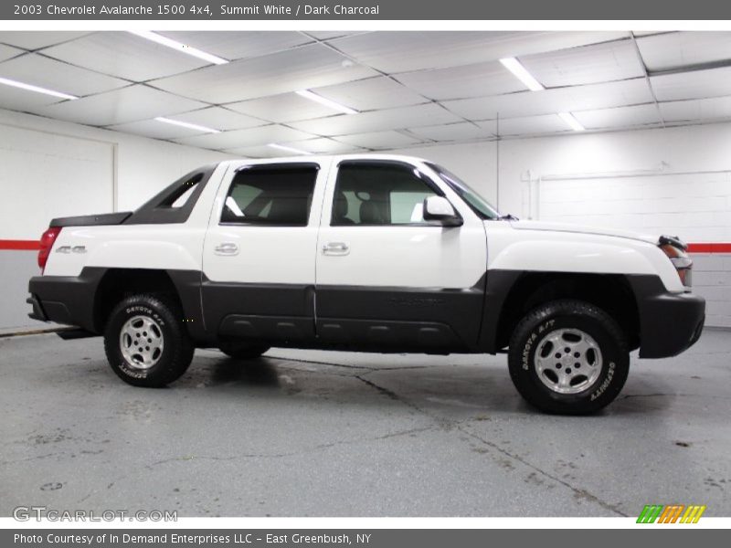 Summit White / Dark Charcoal 2003 Chevrolet Avalanche 1500 4x4