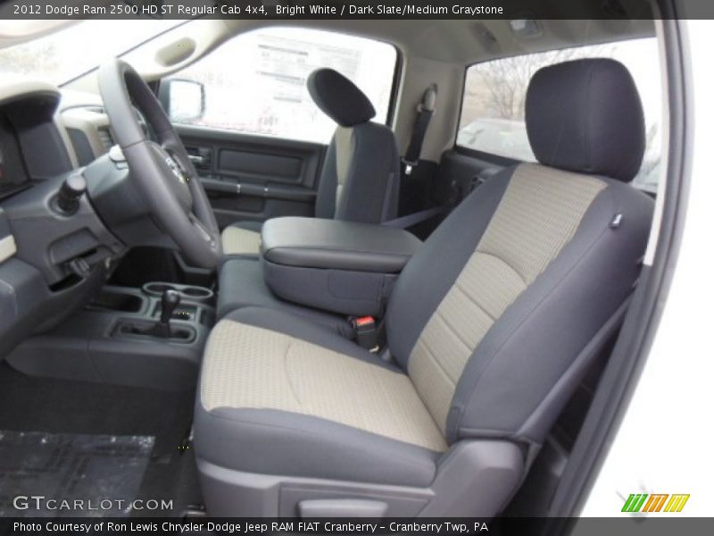 Bright White / Dark Slate/Medium Graystone 2012 Dodge Ram 2500 HD ST Regular Cab 4x4