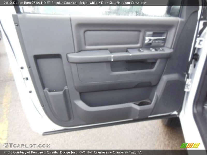 Bright White / Dark Slate/Medium Graystone 2012 Dodge Ram 2500 HD ST Regular Cab 4x4
