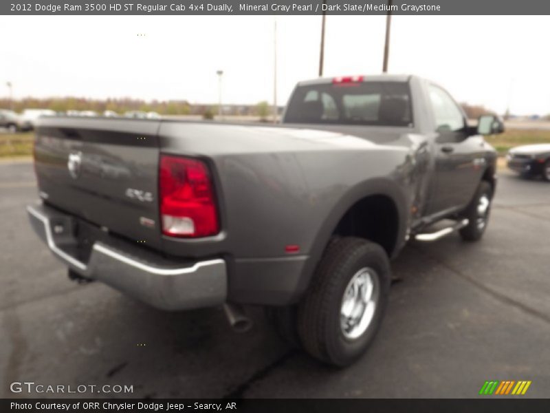 Mineral Gray Pearl / Dark Slate/Medium Graystone 2012 Dodge Ram 3500 HD ST Regular Cab 4x4 Dually