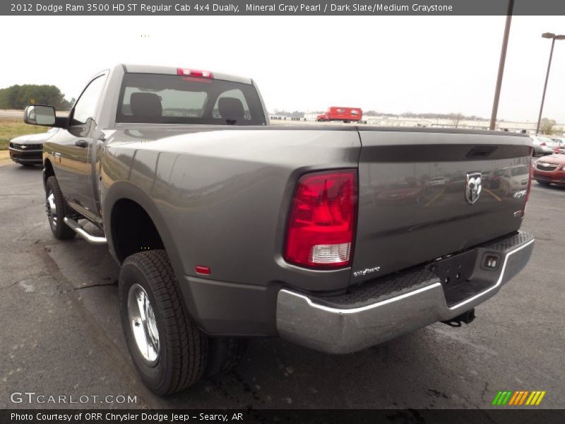 Mineral Gray Pearl / Dark Slate/Medium Graystone 2012 Dodge Ram 3500 HD ST Regular Cab 4x4 Dually