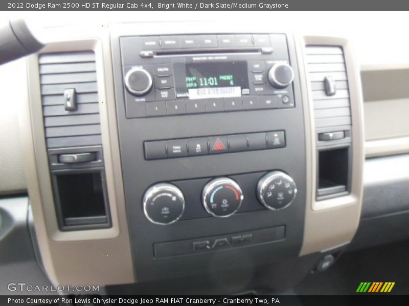Bright White / Dark Slate/Medium Graystone 2012 Dodge Ram 2500 HD ST Regular Cab 4x4