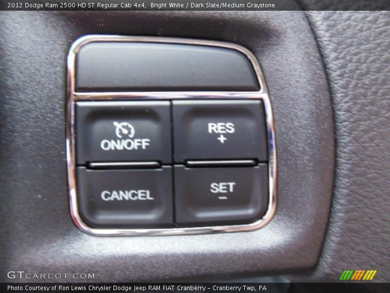 Bright White / Dark Slate/Medium Graystone 2012 Dodge Ram 2500 HD ST Regular Cab 4x4