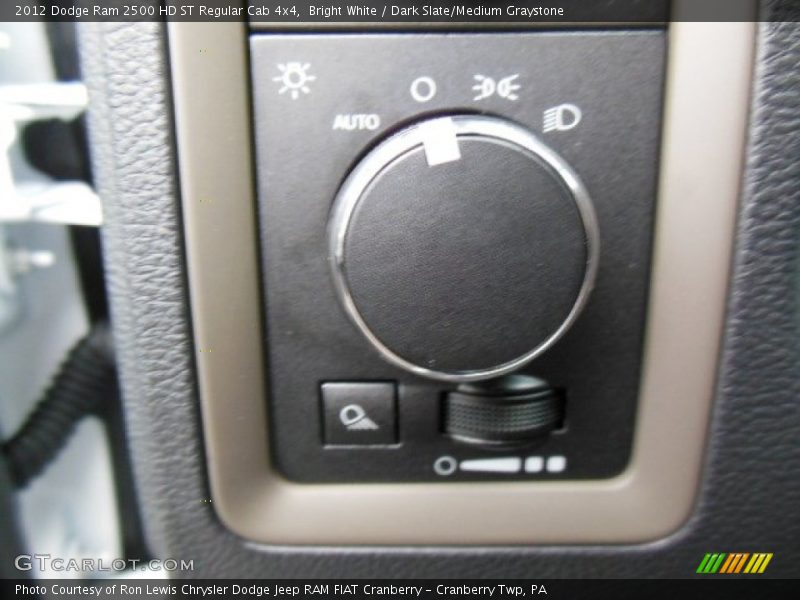 Bright White / Dark Slate/Medium Graystone 2012 Dodge Ram 2500 HD ST Regular Cab 4x4