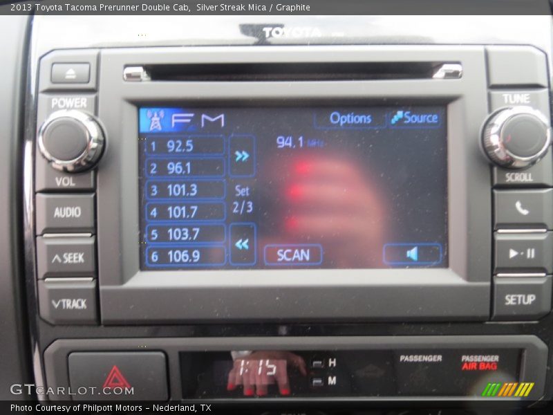 Silver Streak Mica / Graphite 2013 Toyota Tacoma Prerunner Double Cab