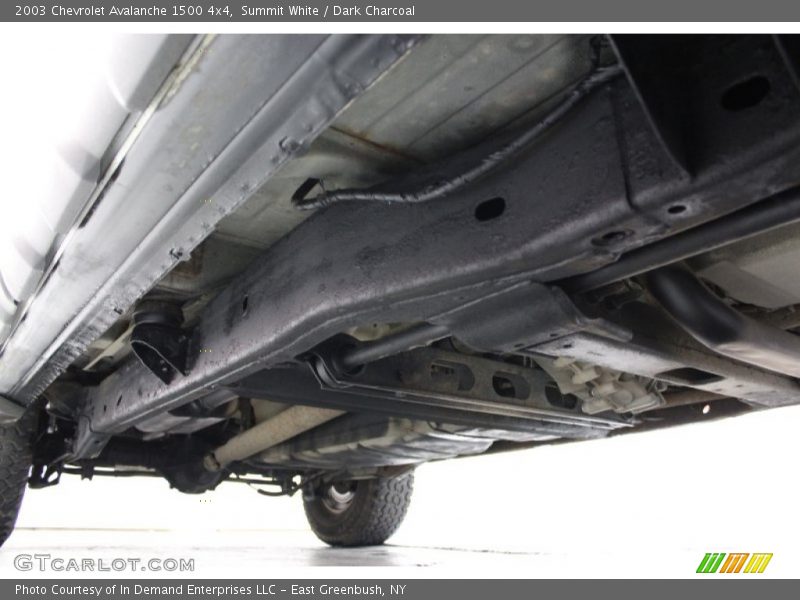 Summit White / Dark Charcoal 2003 Chevrolet Avalanche 1500 4x4