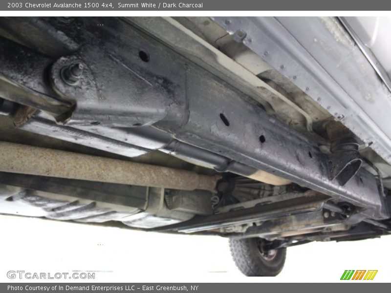 Summit White / Dark Charcoal 2003 Chevrolet Avalanche 1500 4x4